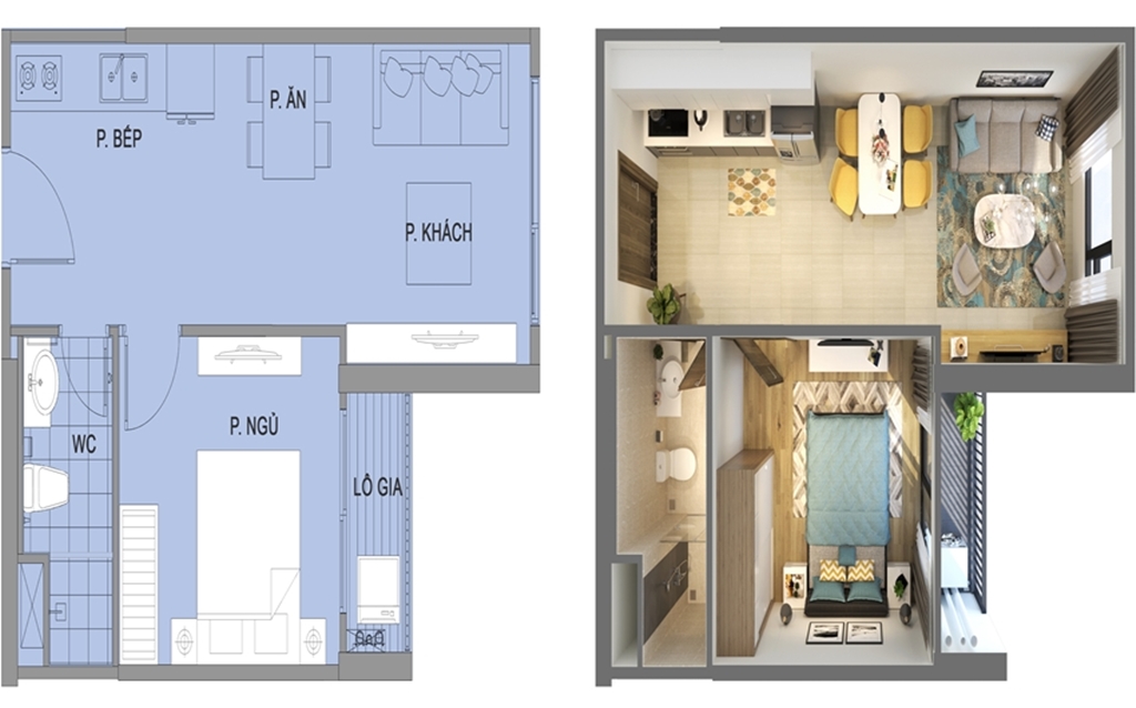 Hãy khám phá thiết kế căn hộ 1pn + 1 tuyệt đẹp này để cảm nhận sự đắm say vào một không gian sống nhỏ xinh, nhưng đầy đủ tiện nghi và hiện đại.