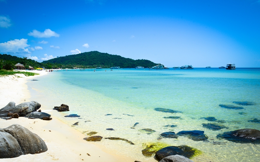 Bãi Trường là một trong những bãi biển đẹp nhất đảo Ngọc
