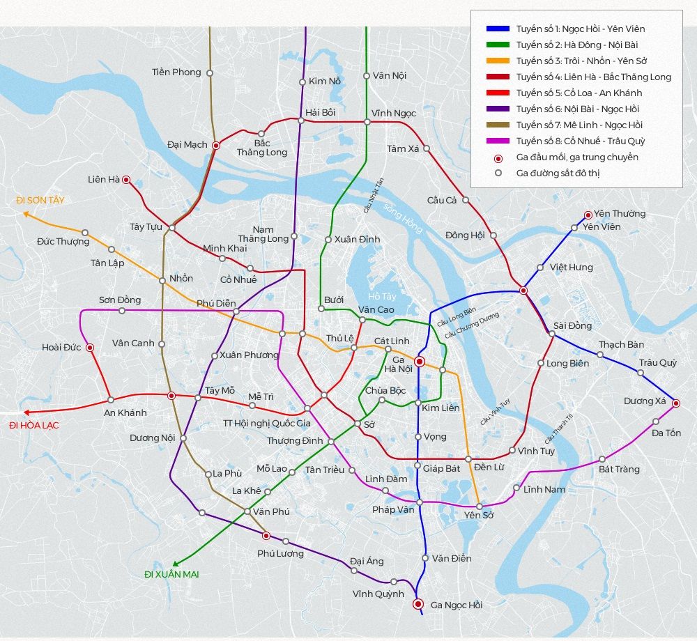 Quy hoạch giao thông Hà Nội: Với kế hoạch bố trí lại hệ thống phương tiện giao thông tại Hà Nội đến năm 2024 sẽ giúp cho giao thông đô thị được cải thiện đáng kể. Sự kết hợp giữa việc xây dựng các đường cao tốc, mở rộng đường phố cùng với việc điều chỉnh hình thành các tuyến phố thông thoáng sẽ giúp cho cảnh quan đô thị trở nên mới mẻ và thu hút khách du lịch.