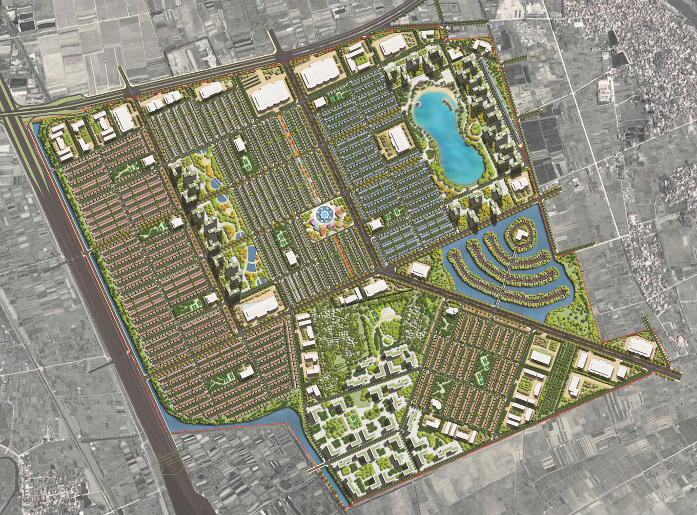 Hình ảnh quy hoạch Dream City Hưng Yên